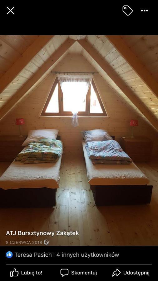 Vila Atj Bursztynowy Zakatek Kąty Rybackie Exteriér fotografie