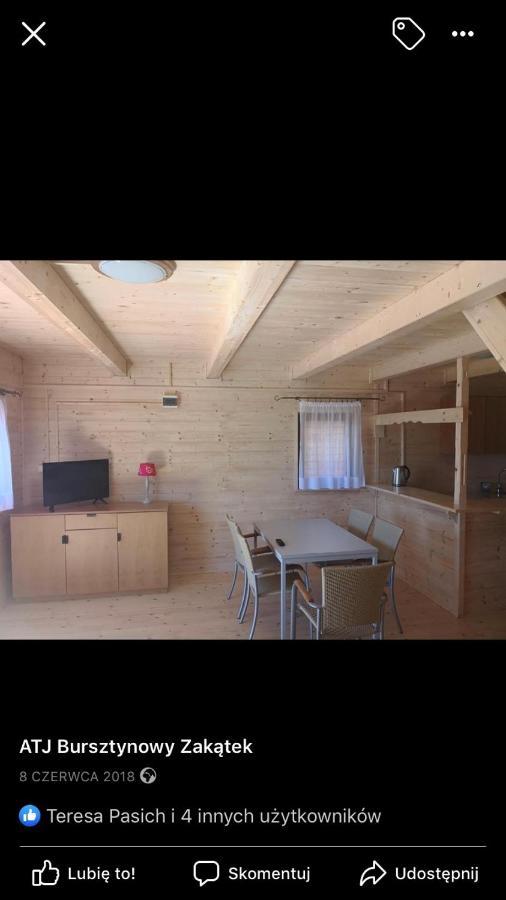 Vila Atj Bursztynowy Zakatek Kąty Rybackie Exteriér fotografie